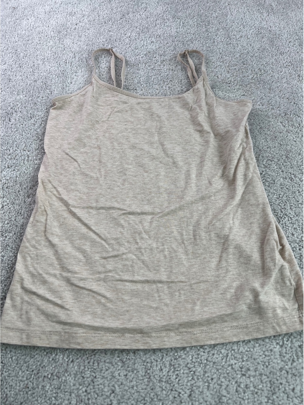 Time and Tru Women's Beige Tank Top Size S (4-6)